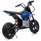 preview thumbnail 14 of 78, High Power 24V Ride On Motocross Motorcycle for Kids 5-15, 200W Hub Motor, Rear Wheel Shock Absorber, Bluetooth, LED Lights