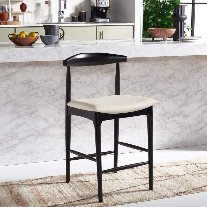 SAFAVIEH Mercy Retro 26-inch Counter Stool - 22 In. W x 21 In. D x 38 In. H - 22Wx21Dx38H