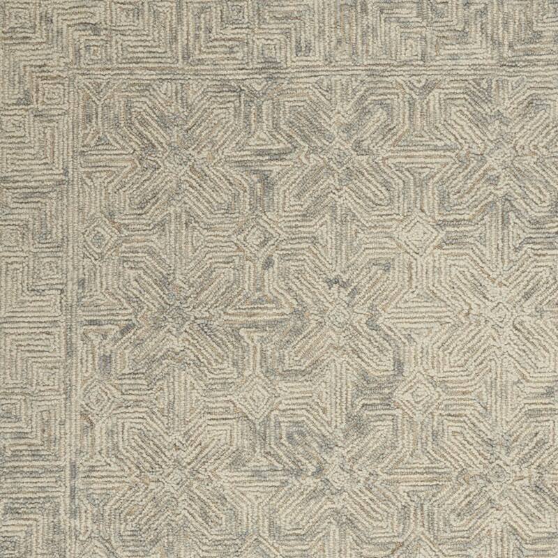 Dunuc Power Loomed Geometric Abstract Modern Soft Area Rug By HomeRoots