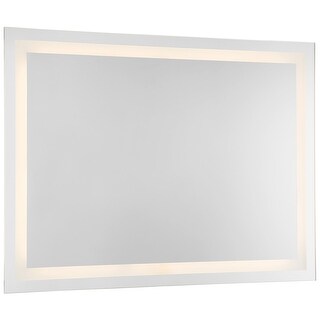 Access Lighting Peninsula 36" W x 48" H Rectangular Frameless Flat - Mirror