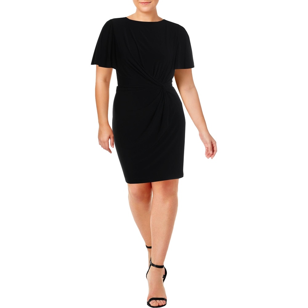 ralph lauren black mu dress