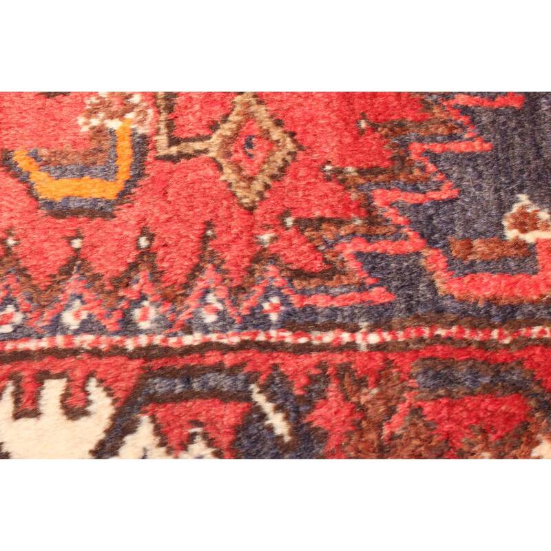 ECARPETGALLERY Hand-knotted Konya Anatolian Red Wool Rug - 3'1 x 6'9