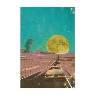 Evening Explosion II Collage Cars Desert Moon Nature Art Print/Poster ...