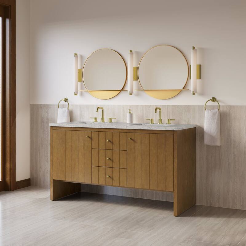 James Martin Vanities 435-V60D-FEJP Hudson 60" Free Standing Double