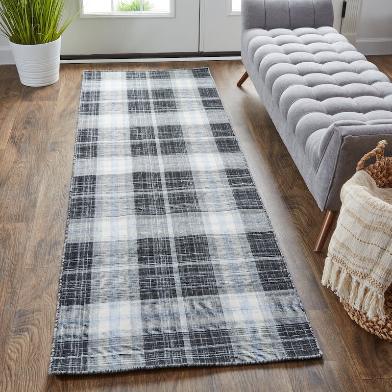 Grand Bazaar Celano Hand Woven Solid Modern Area Rug