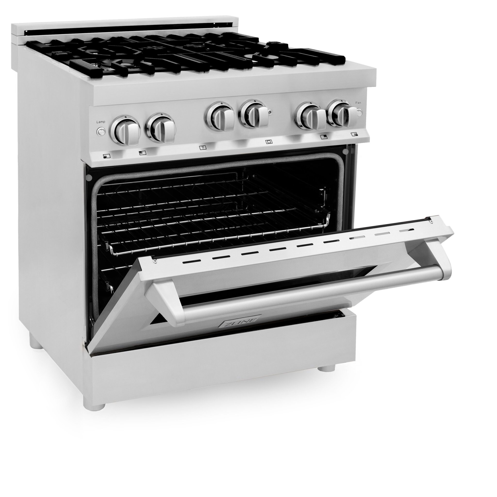 ZLINE Stainless Steel 30-inch Gas Range - Overstock - 26858232