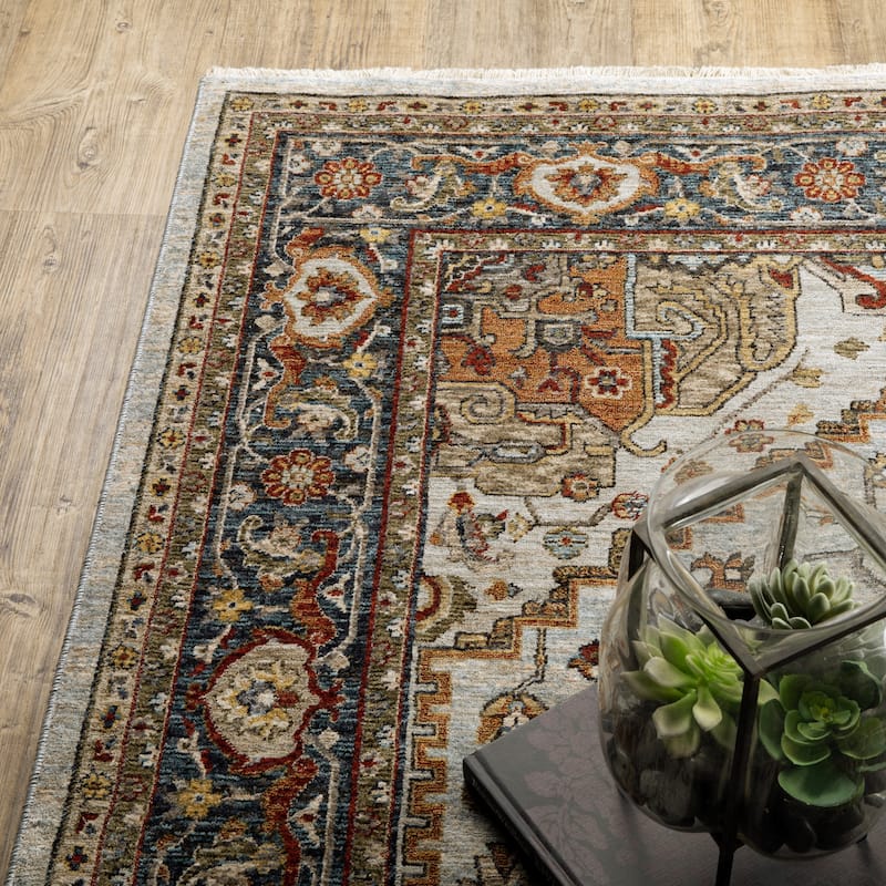 Style Haven Amelie Persian Medallion Indoor Area Rug