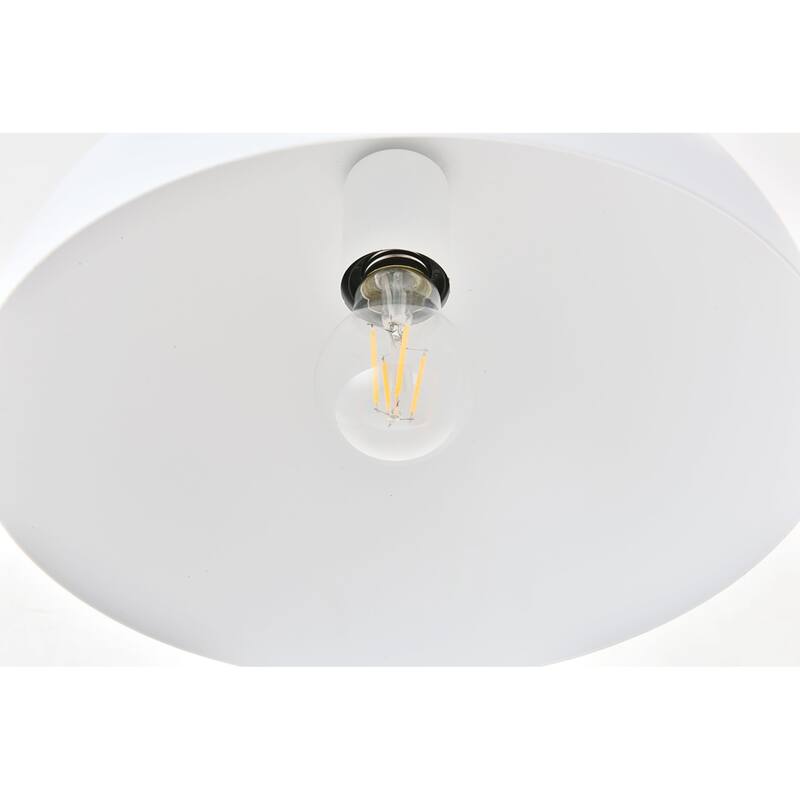 Elegant Lighting Forte Single Light 12" Wide Pendant