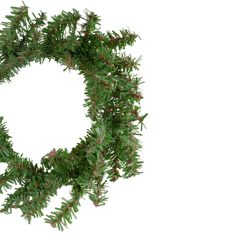 Canadian Pine Artificial Christmas Wreath - Unlit