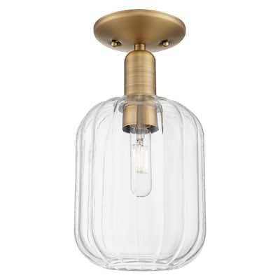 Innovations Lighting 716-1C-G460-7CL Preston 7" Wide Semi-Flush