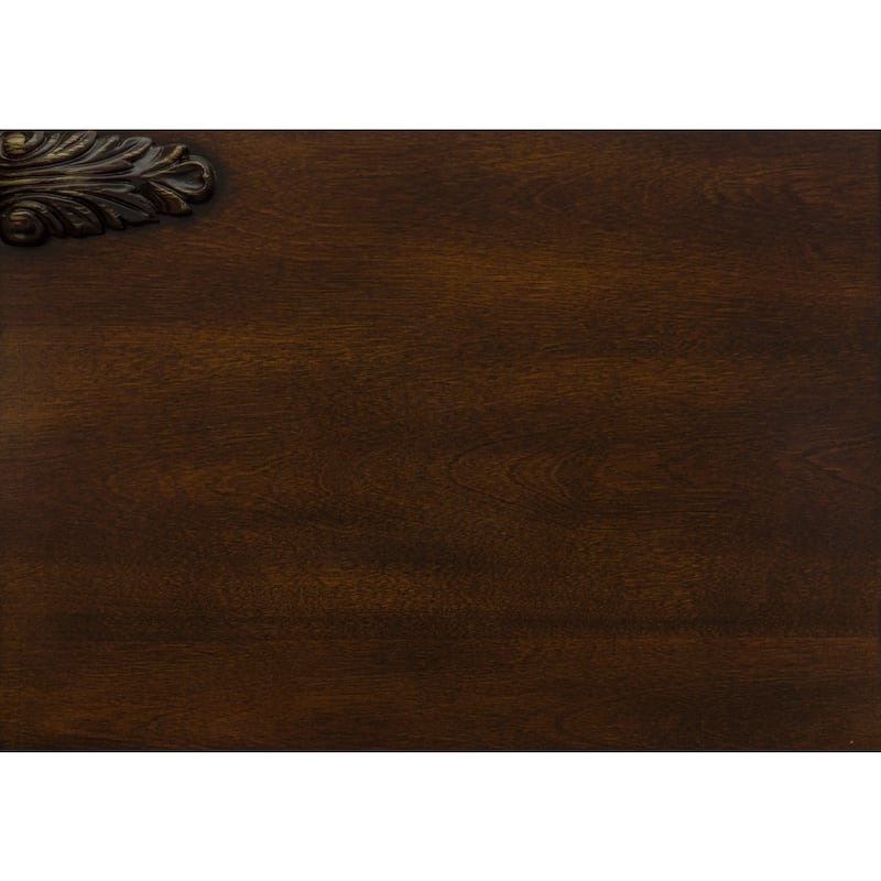 Roseanne Cherry Faux Leather Upholstered Tufted Bed
