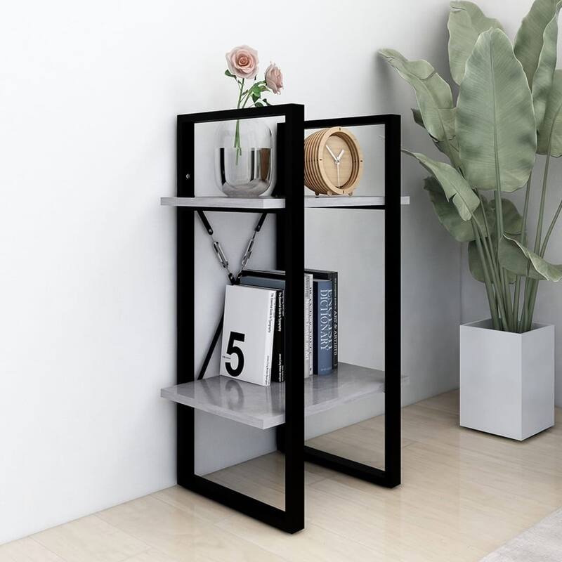 vidaXL Bookshelf Book Cabinet Shelving Unit for Living Room Engineered Wood
