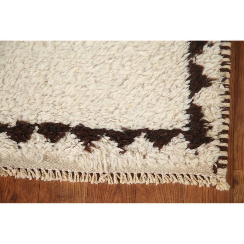 Turkish Anatolian Runner Rug Hallway Hand-knotted Wool Carpet - 3'6"x 11'6"