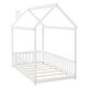 preview thumbnail 9 of 18, Twin Wood House Bed with Guardrails, Slats