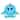 29" Inflatable Blue Narwhal Beach Ball with Tusk