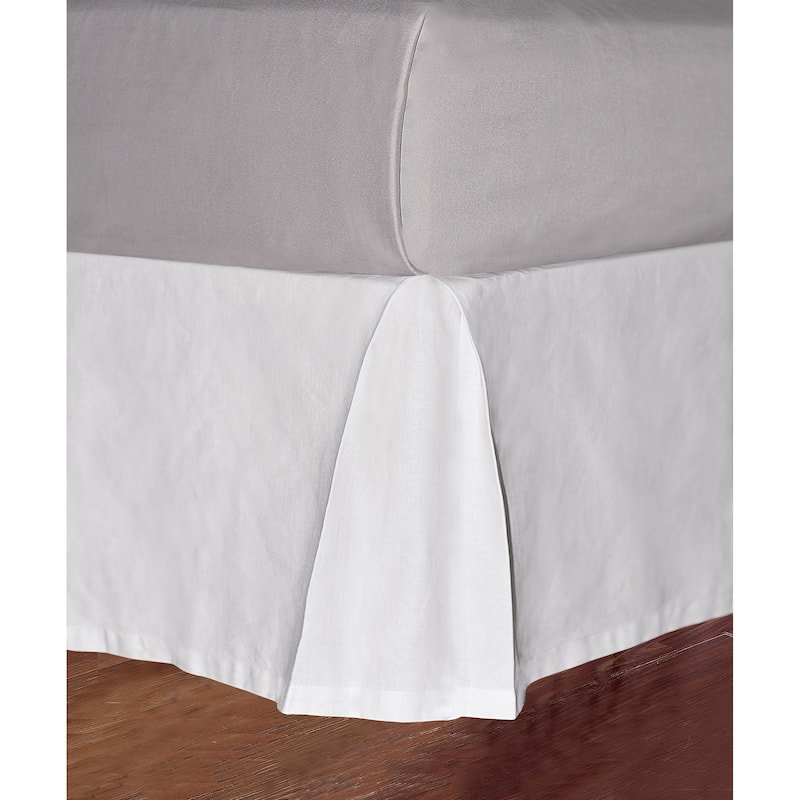 Serenta Canvas Cotton 15 Inch Drop Bed Skirt - Full