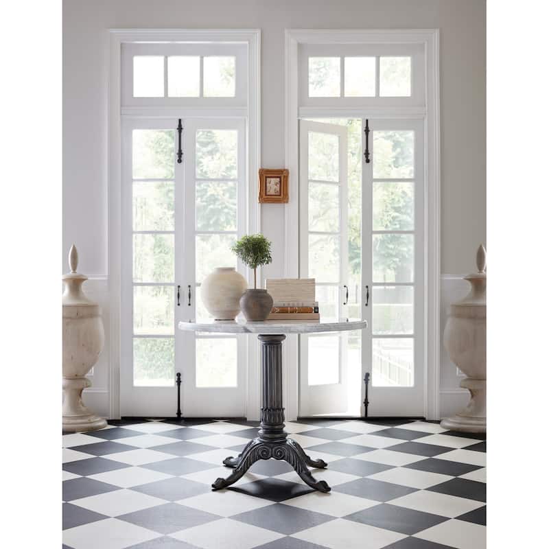 Hooker Furniture 6750-75202 Charleston 36" Wide Stone Top Resin Table