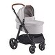 preview thumbnail 5 of 35, Oxford Aluminum Stroller with Bassinet and Adjustable Canopy - 35.4” L x 25.8” W x 43.9” H