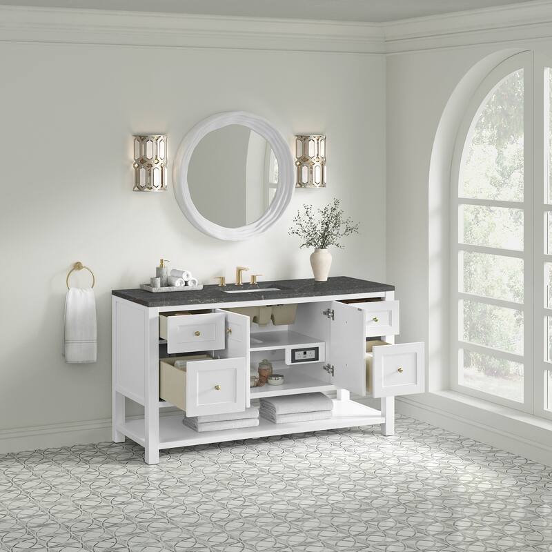 James Martin Vanities 330-V60S-FPBL Breckenridge 60" Free Standing