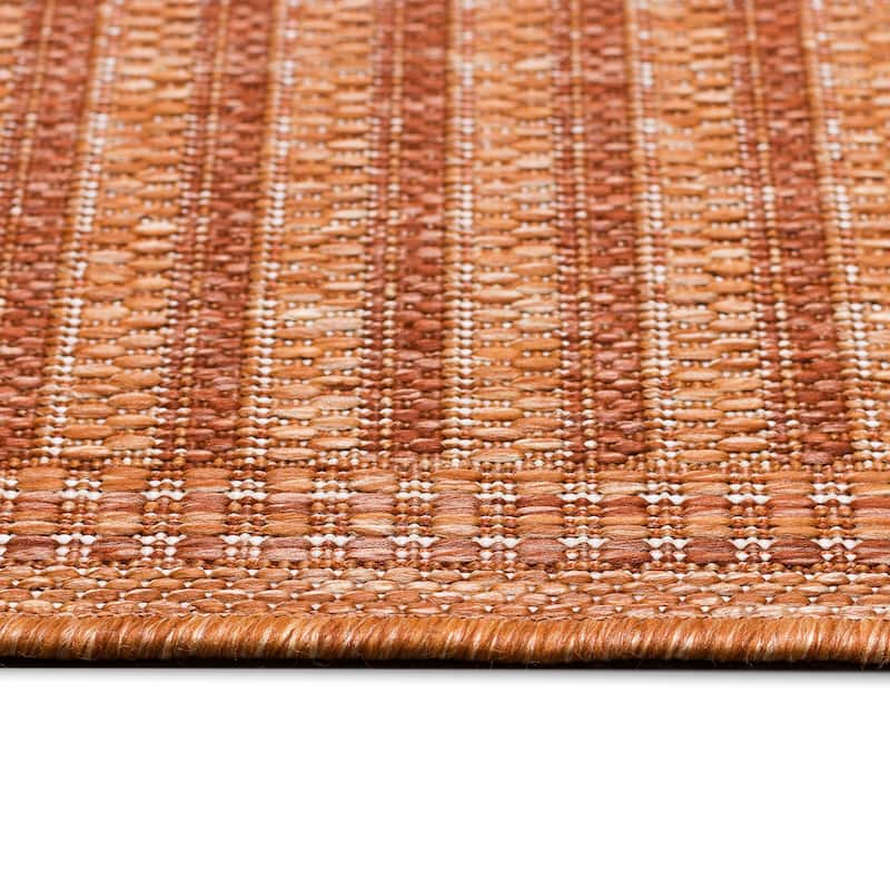 Liora Manne Malibu Simple Border Indoor/Outdoor Rug