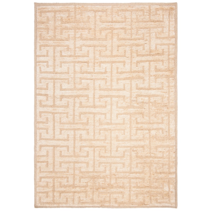 SAFAVIEH Hand-knotted Tangier Madelein Modern Wool Rug
