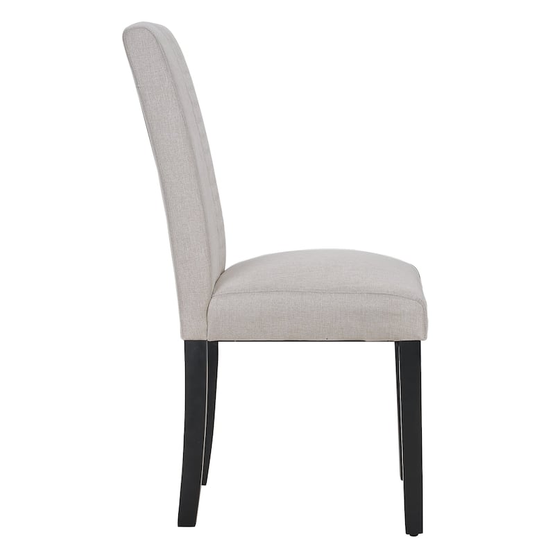 Upholstered Dining Chairs Set of 4 Parson Classic Upholstered Dining Chair,Modern 37" Parson Chairs