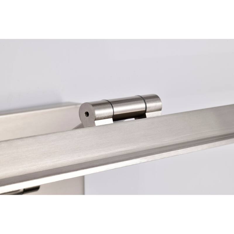 Hazel 3 Foot LED Picture Light 3 CCT Selectable Brushed Nickel Finish Acrylic Lens - Brushed Nickel