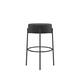 Option Charcoal Grey Boucle Polyester / Black Metal