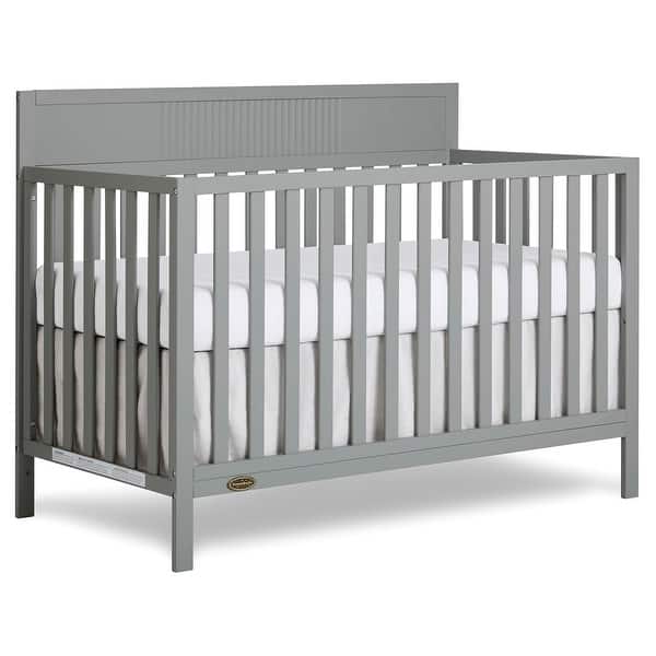 slide 2 of 10, Dream On Me Ivy 5-in-1 Convertible Full-Size Baby Crib Seagrass