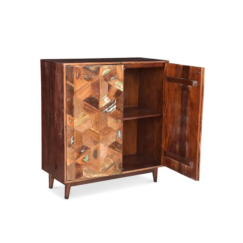 Solid wood Accent Cabinet - N/A