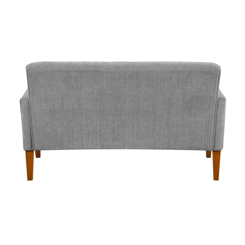 Vivian 55" Chenille Loveseat - Removable Cushion Cover with Zipper