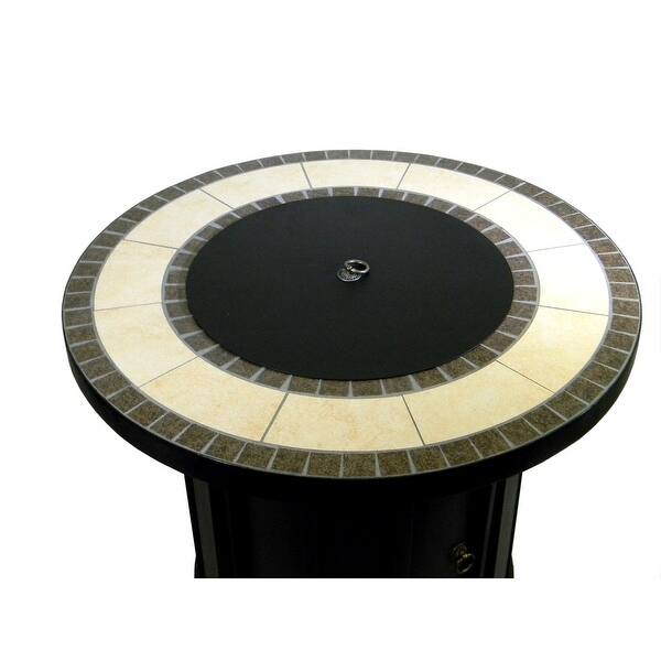 AZ Patio Heaters Round Tile Top Firepit AZ Patio Heaters Round Tile Top Firepit