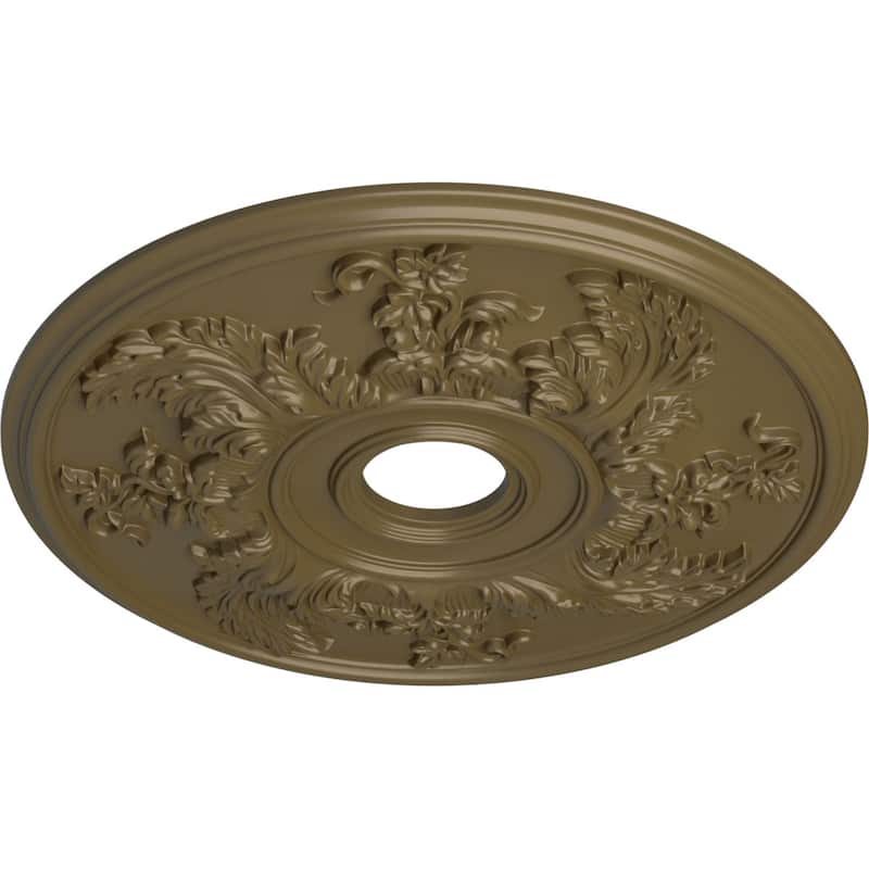 23 5/8"OD x 4 5/8"ID x 1 7/8"P Acanthus Twist Ceiling Medallion
