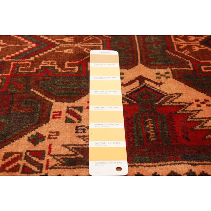 Teimani Burnt Orange Rug 2'11" x 5'2" - 2'11 x 5'2