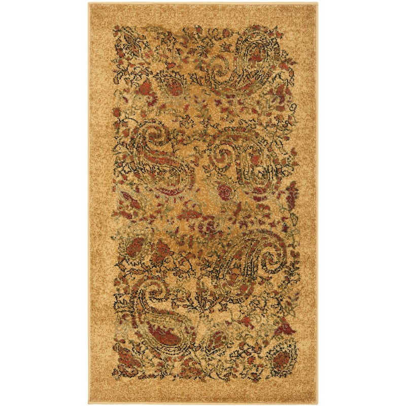 SAFAVIEH Lyndhurst Herlinda Traditional Oriental Paisley Rug - 2'3" x 4' - Beige/Multi