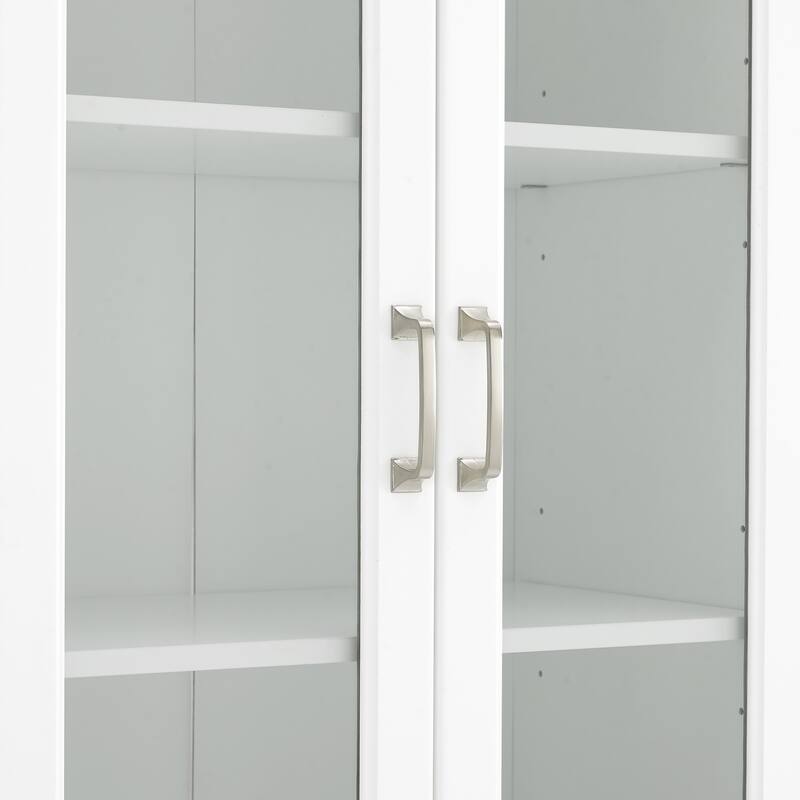 Crosley Stanton 3Pc Sideboard And Glass Door Pantry Set - 14.5"x95"x78"