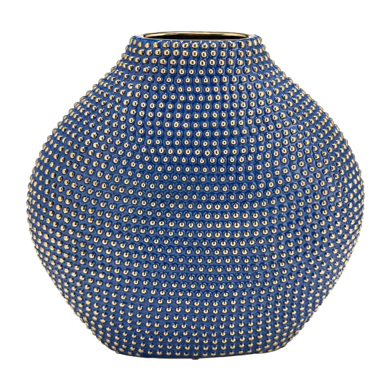 Sagebrook Home Contenporary Ceramic Beaded Vase