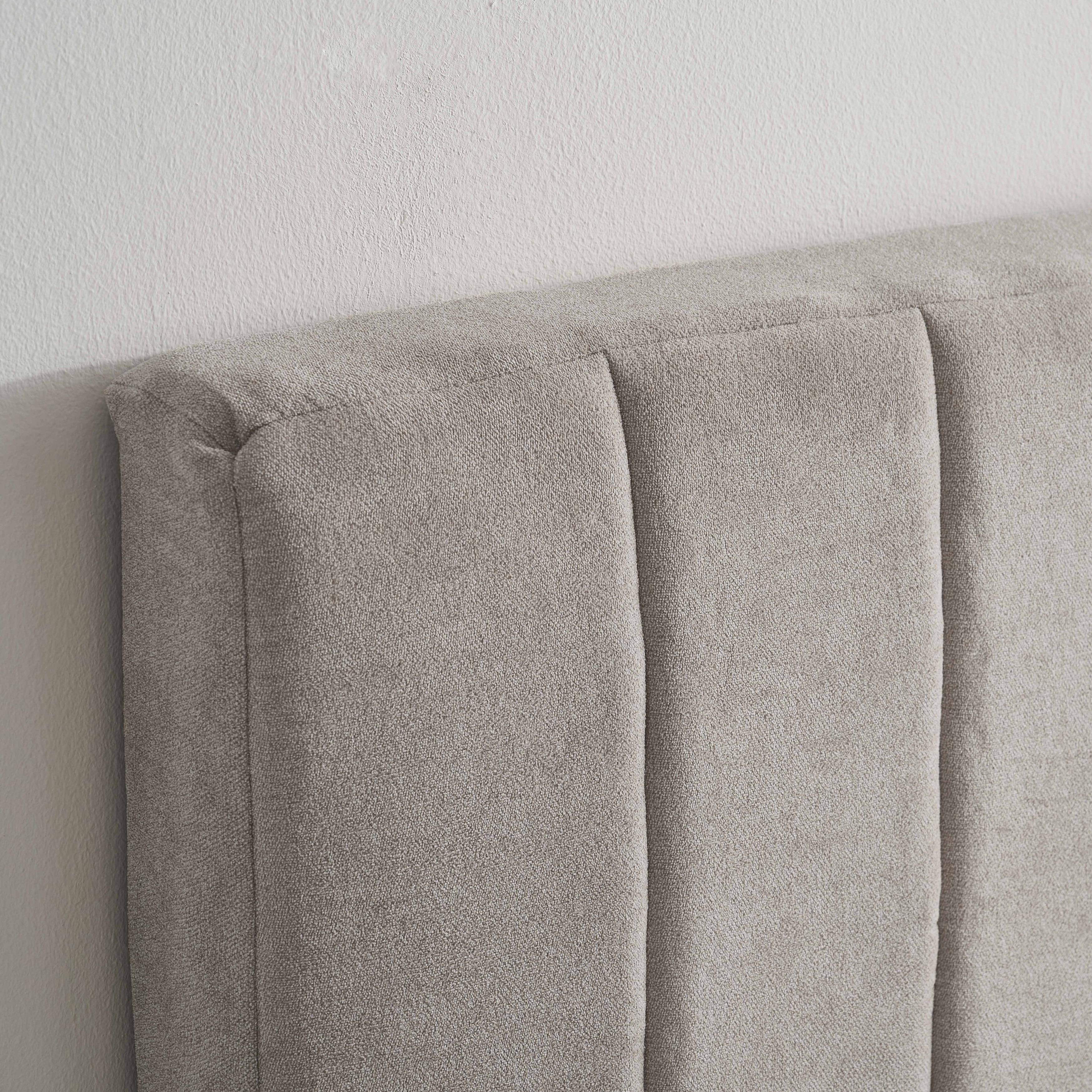 Empyrean Upholstered Wall Mounted Easy Assemble Channel Stitched Headboard