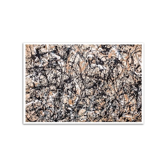 Autumn Rhythm - Jackson Pollock Most Expensive Paintings Matte Poster 24x16