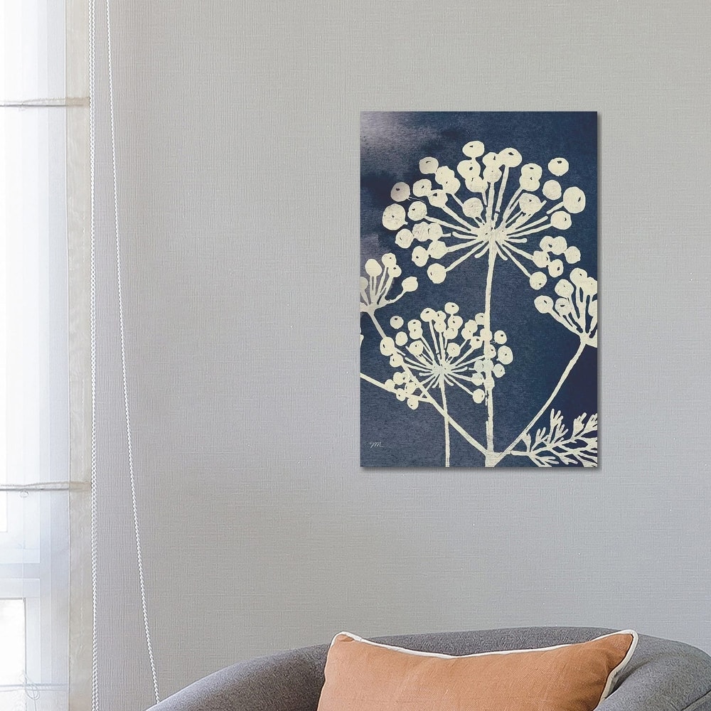iCanvas "Dark Blue Sky Garden I" by Studio Mousseau Canvas Print