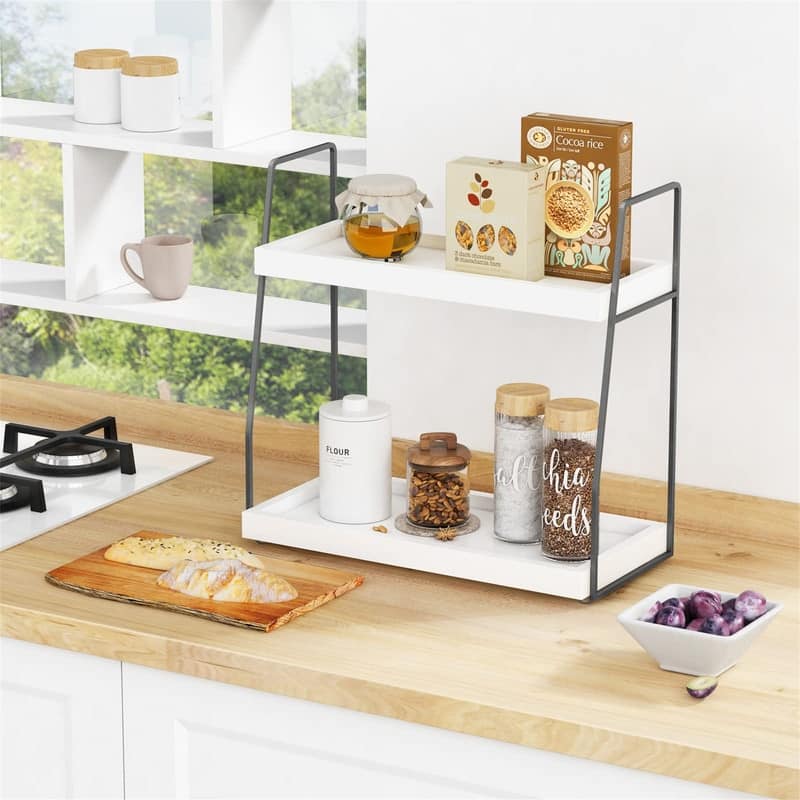 Bathroom Organizer Countertop - 6.7"D x 14.4"W x 14"H
