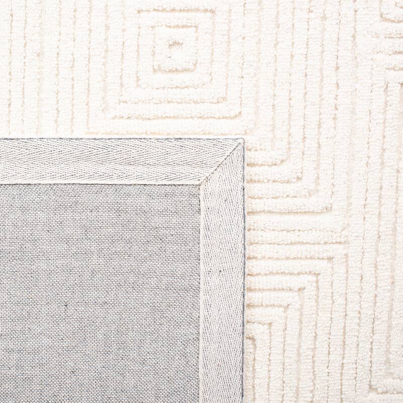 SAFAVIEH Handmade Textural Nigina Wool Rug