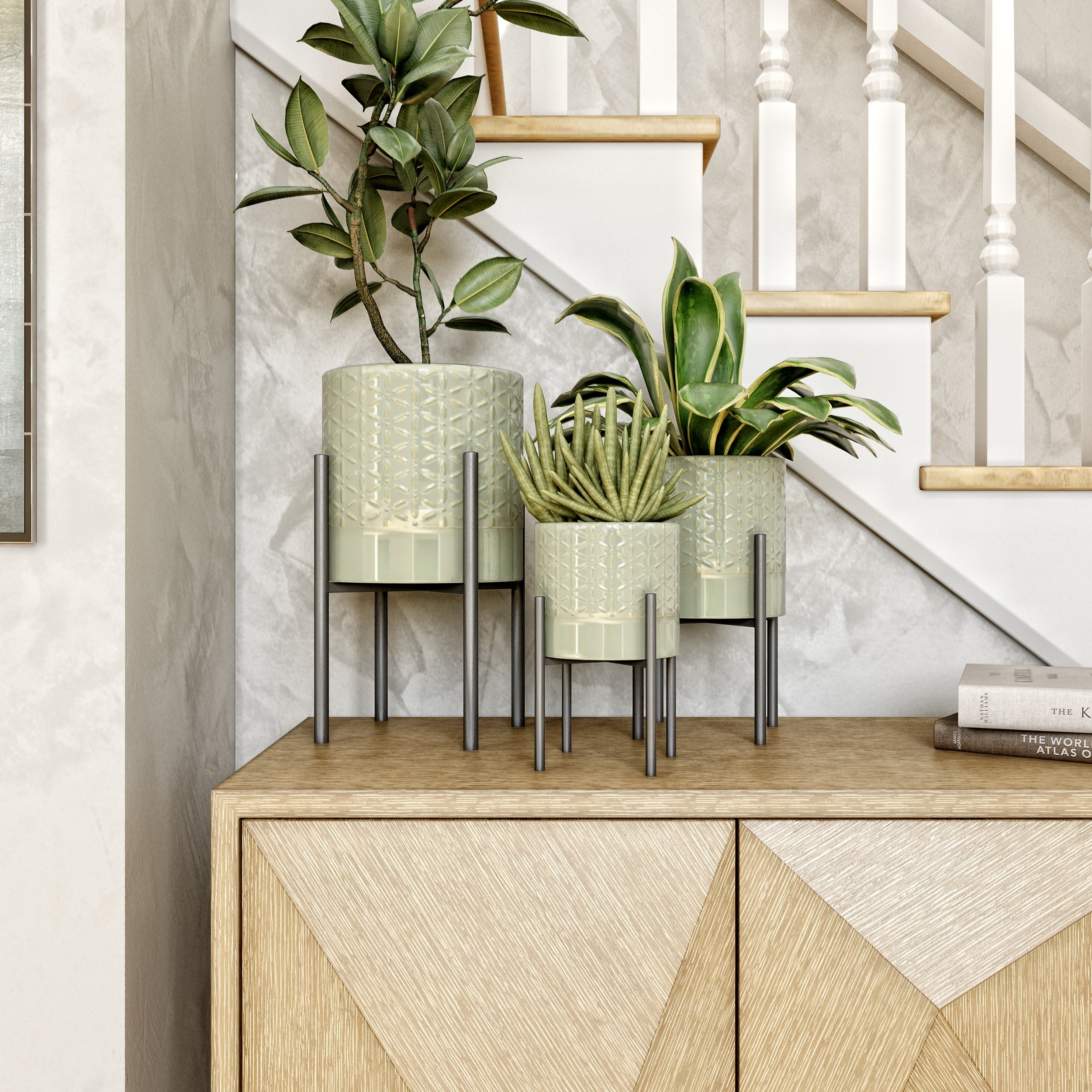 Cosima Table Top Planters (Set of 3)