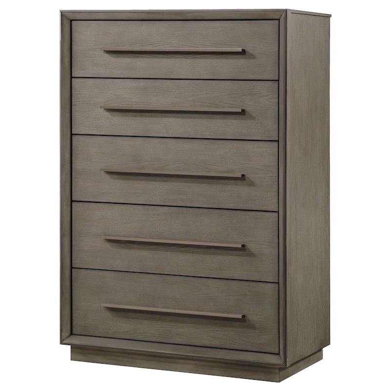 Durango 5-drawer Bedroom Chest Taupe Oak