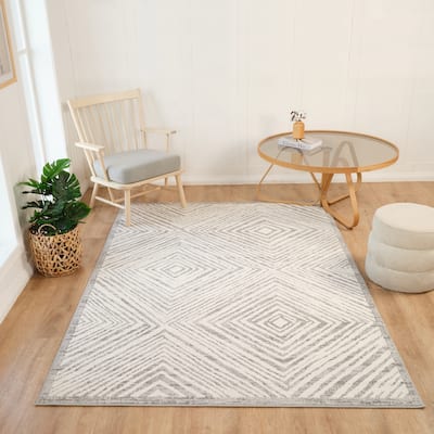Cairo Collection Transitional Abstract Area Rug