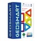 preview thumbnail 1 of 1, GeoSmart Magnetic Construction Start Set, 15 Pieces Assorted - Kids