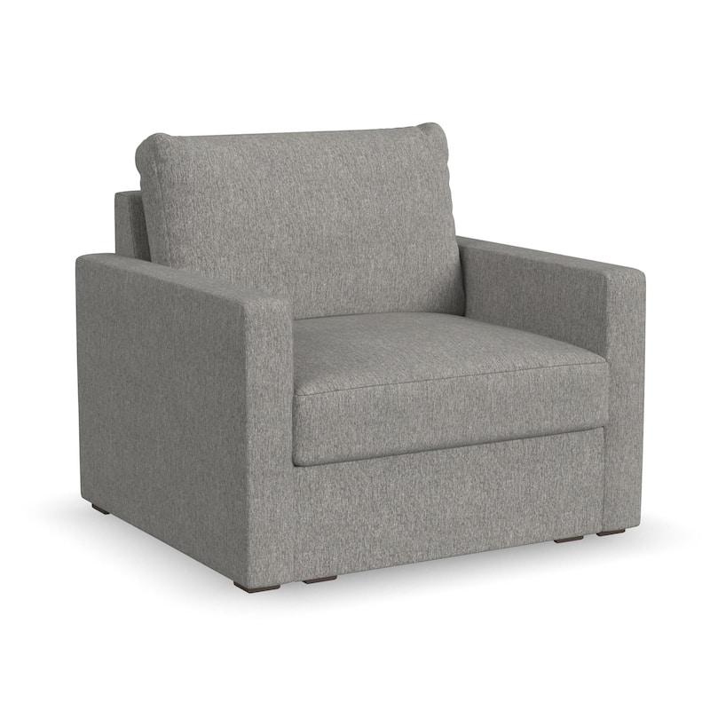 Flexsteel Stain-Resistant Performance Fabric Modular Chair - 41" x 35" x 37"