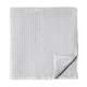preview thumbnail 1 of 2, Waffle Twist Bath Towel - Bath Towel Grey