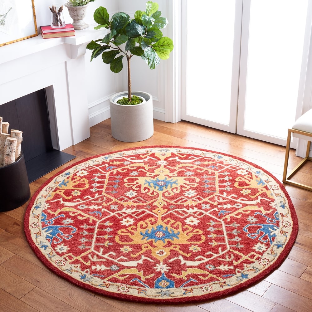 SAFAVIEH Handmade Antiquity Aderita Traditional Wool Rug