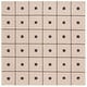 preview thumbnail 5 of 32, Martha Stewart by SAFAVIEH Zhivica Checkered Wool Rug 6' Square - Beige/Black - Square